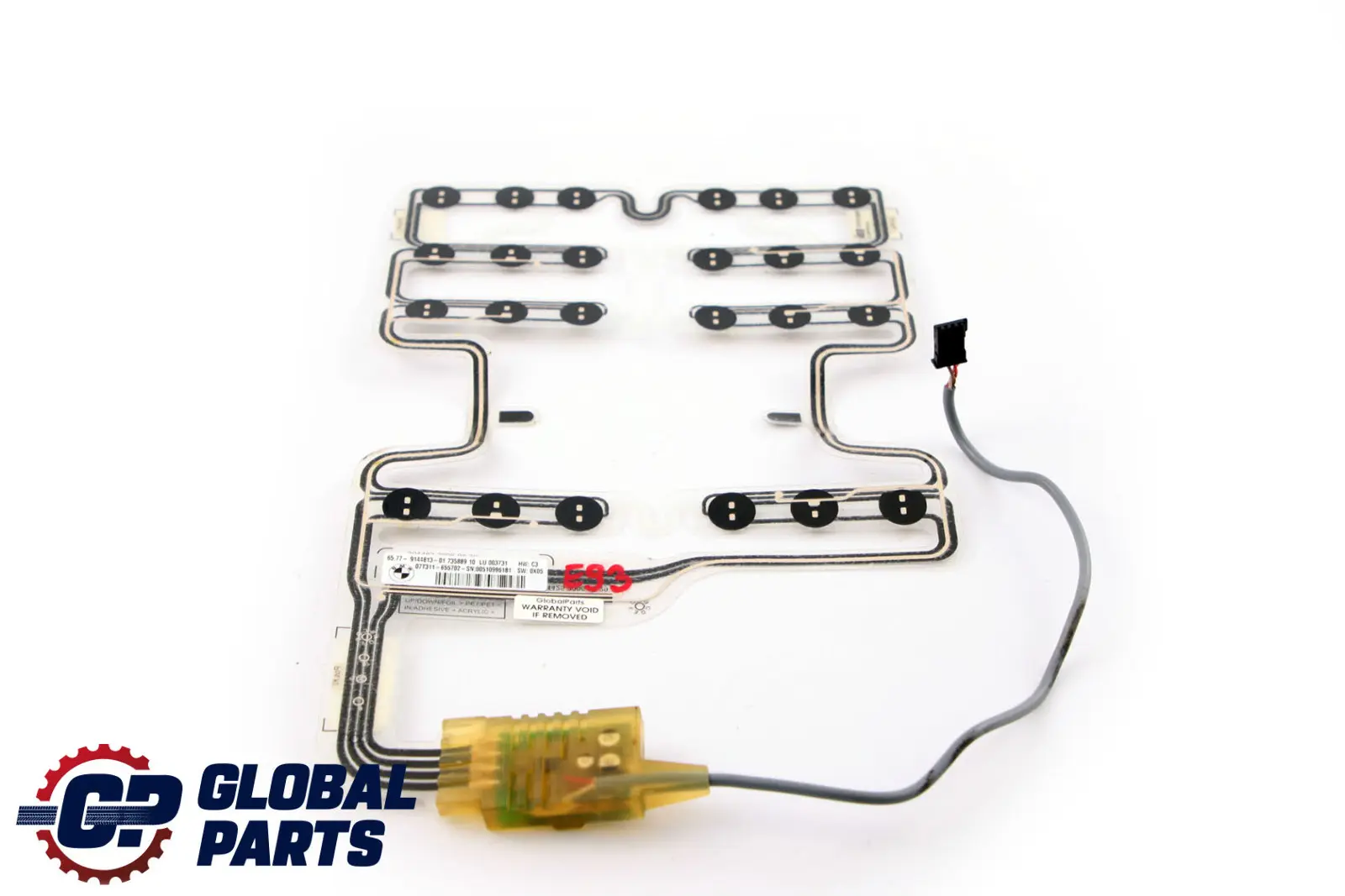 BMW E93 Cabrio Lato Passeggero Co Driver Sensore Sedile Anteriore Mat 9144813