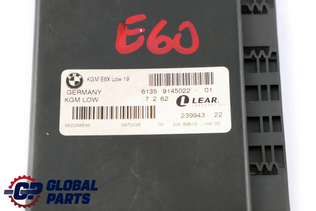 Moduł Sterownik Gateway KGM LOW BMW E60 E61 E63 - SKU 9145022 - Numer Części 9145022