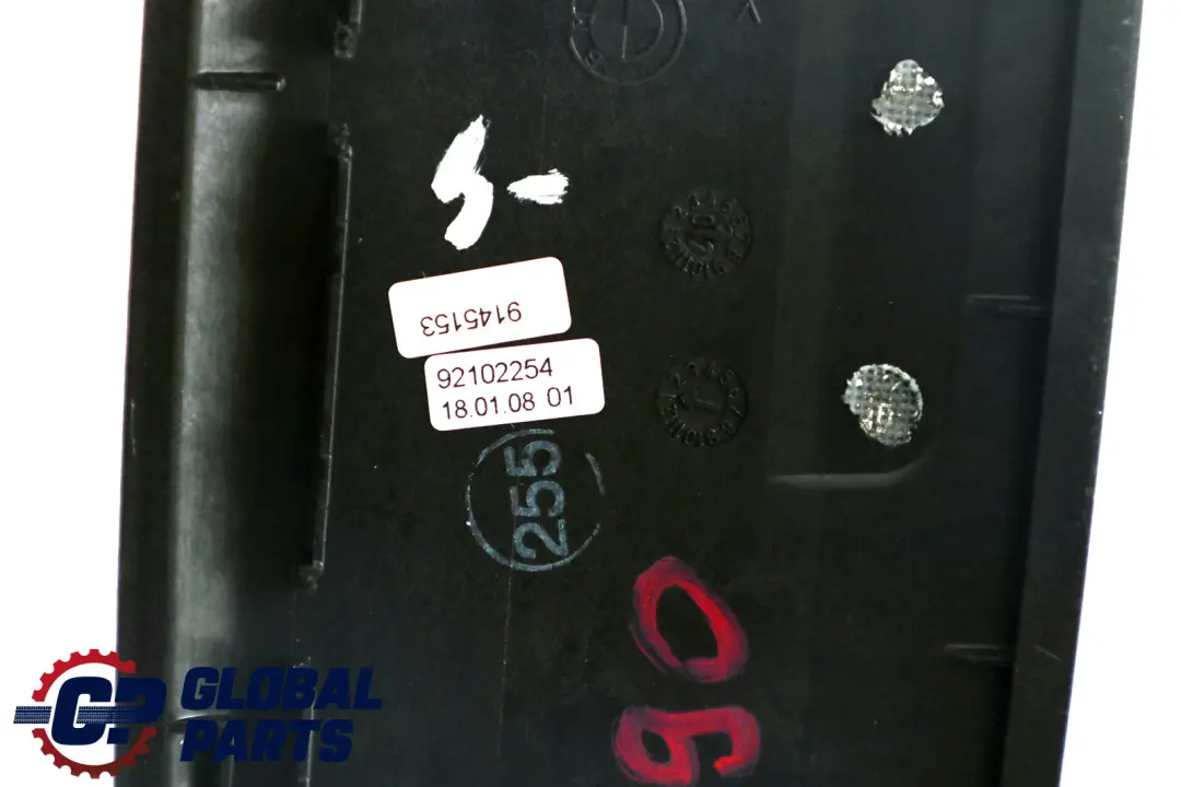 Aluminium Decor Ashtray Tray Trim Front Cover Glacier Silver to BMW 3 Series 3 E90 with Part number 9145153 BMW 3 Series 3 E90 Aluminium Decor Ashtray Tray Trim Front Cover Glacier Silver - SKU 9145153-4 - Part number 9145153