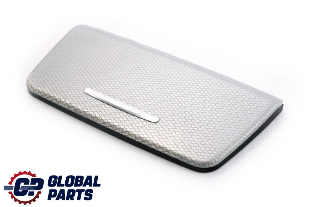 Aluminium Decor Ashtray Tray Trim Front Cover Glacier Silver to BMW 3 Series 3 E90 with Part number 9145153 BMW 3 Series 3 E90 Aluminium Decor Ashtray Tray Trim Front Cover Glacier Silver - SKU 9145153-4 - Part number 9145153