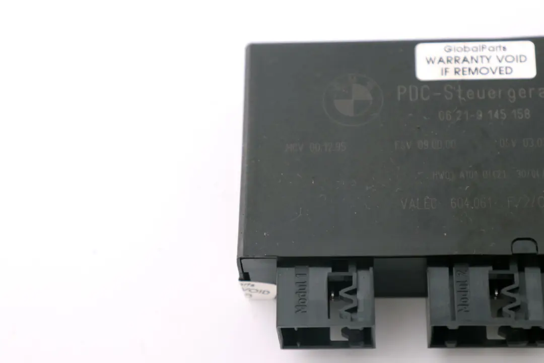BMW E60 E61 E63 E65 PDC Modulo De Control De Aparcamiento Unidad ECU - SKU 9145158 - Número de pieza 9145158
