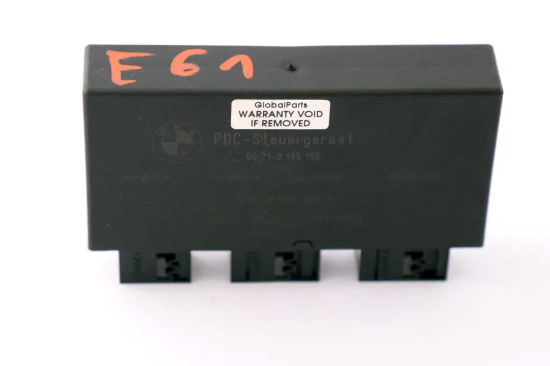 BMW E60 E61 E63 E65 PDC Modulo De Control De Aparcamiento Unidad ECU - SKU 9145158 - Número de pieza 9145158