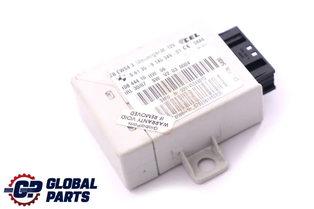 Unità di controllo Unità di controllo EWS IV per BMW E39 E46 E53 E83 con numero di parte 6988104 BMW E39 E46 E53 E83 Unità di controllo Unità di controllo EWS IV - SKU 9145349 - Numero di parte 6988104