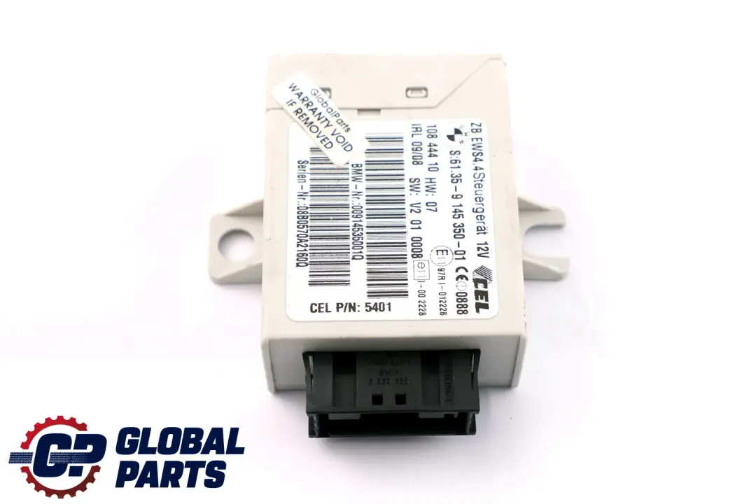 BMW X3 Serie E83 LCI Modulo Unità di Controllo ECU EWS IV 4.4 - SKU 9145350 - Numero di parte 9145350