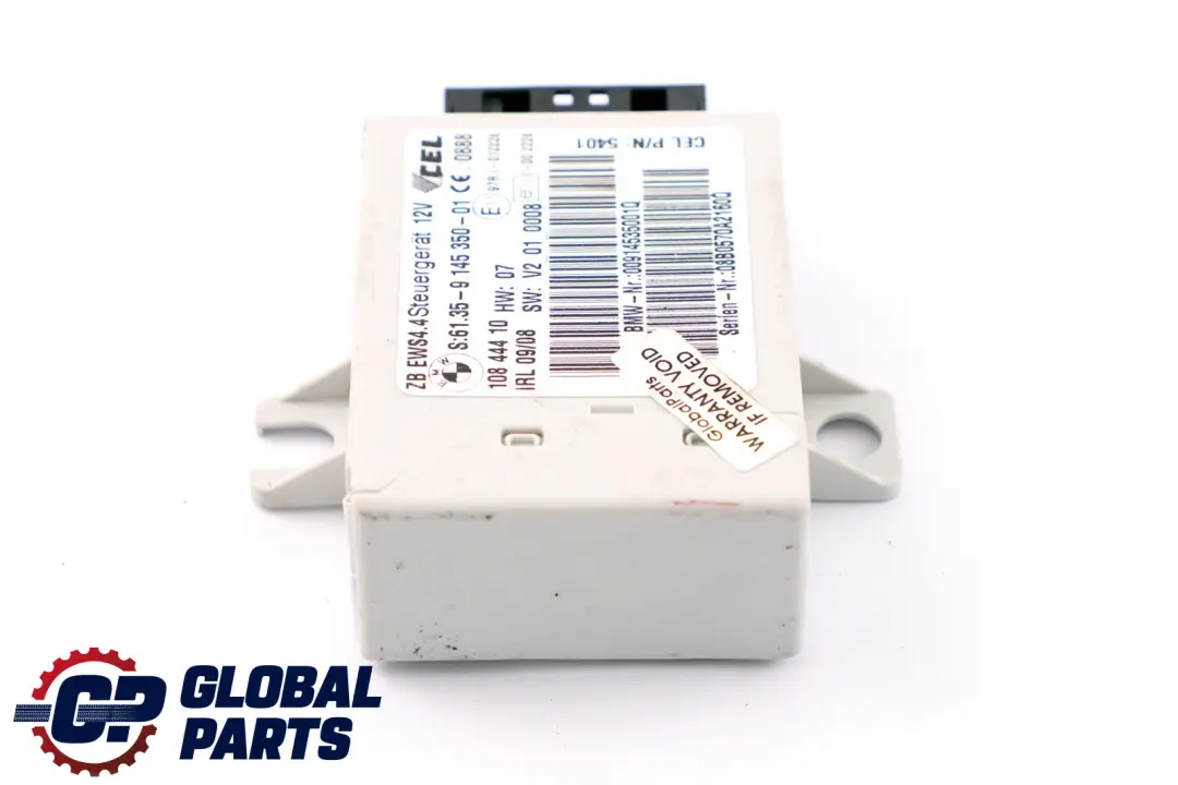 BMW X3 E83 LCI Steuergerät Wegfahrsperre Modul ECU EWS IV 4.4 - SKU 9145350 - Teilenummer 9145350