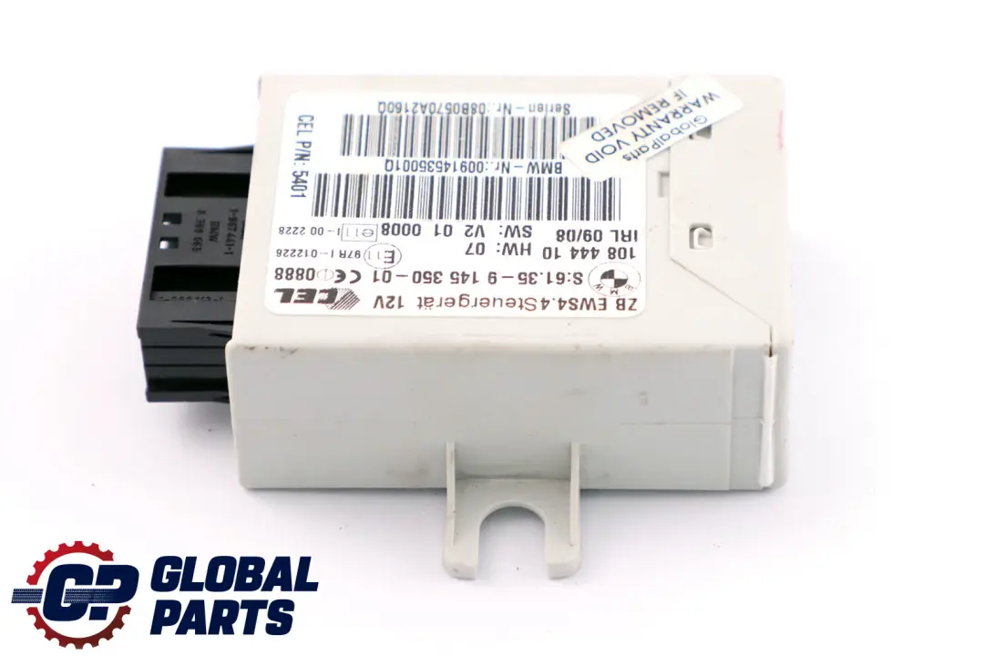 BMW X3 E83 LCI Steuergerät Wegfahrsperre Modul ECU EWS IV 4.4 - SKU 9145350 - Teilenummer 9145350