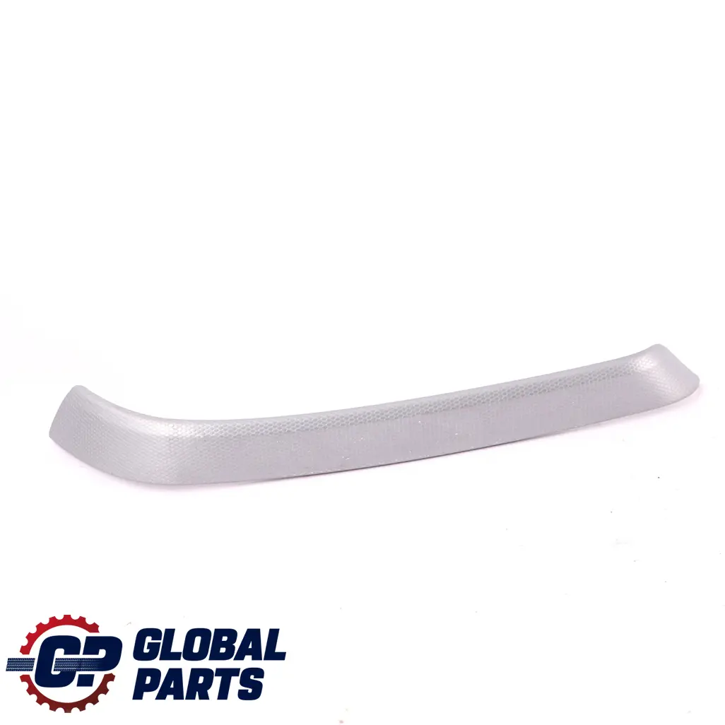 BMW E90 E91 Embellecedor Puerta Trasera Izquierda Aluminio Plata Glaciar - SKU 9145409-3 - Número de pieza 9145409