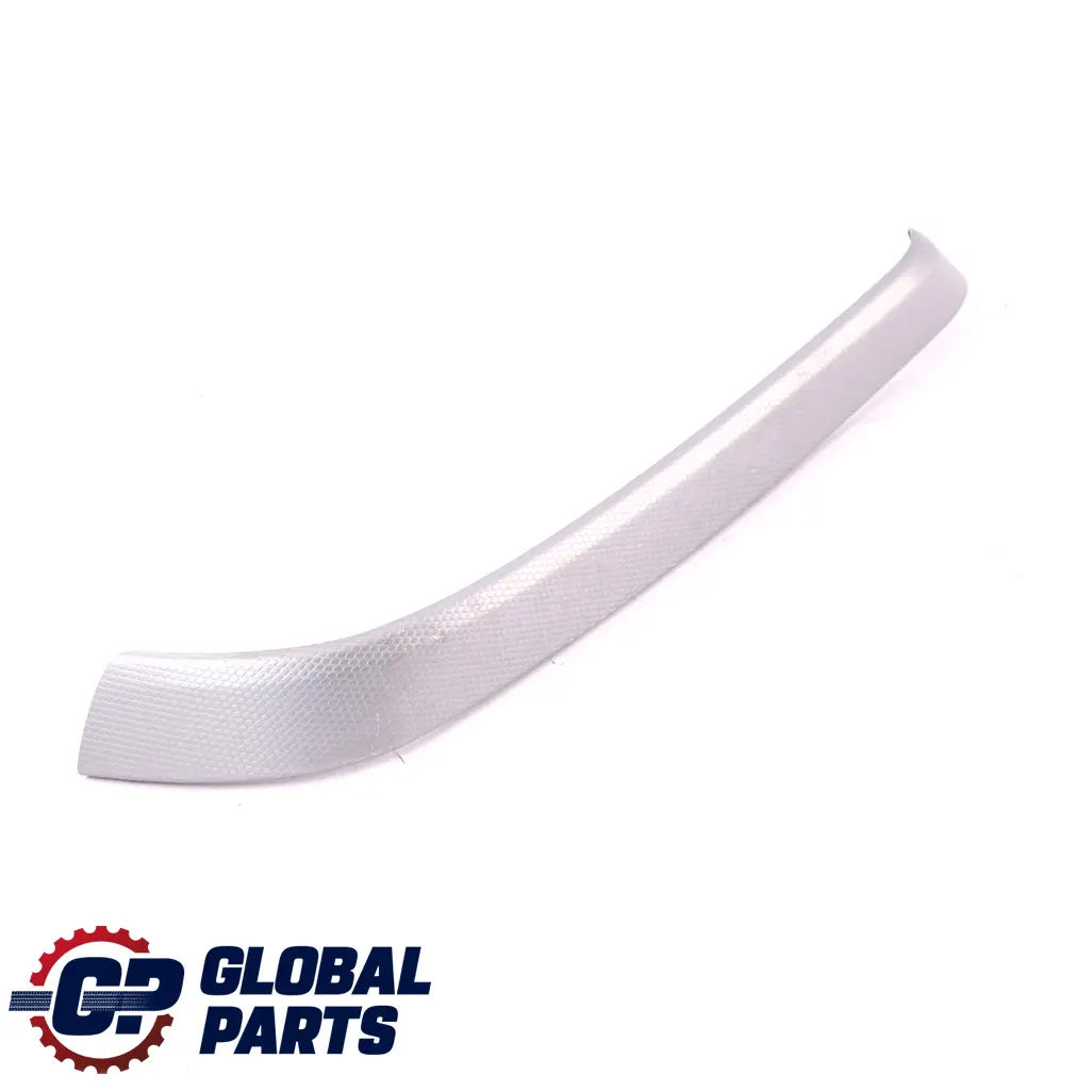 Door Decor Strip Trim Cover Left N/S Aluminium Glacier Silver to BMW E90 E91 Rear with Part number 9145409 BMW E90 E91 Rear Door Decor Strip Trim Cover Left N/S Aluminium Glacier Silver - SKU 9145409-3 - Part number 9145409