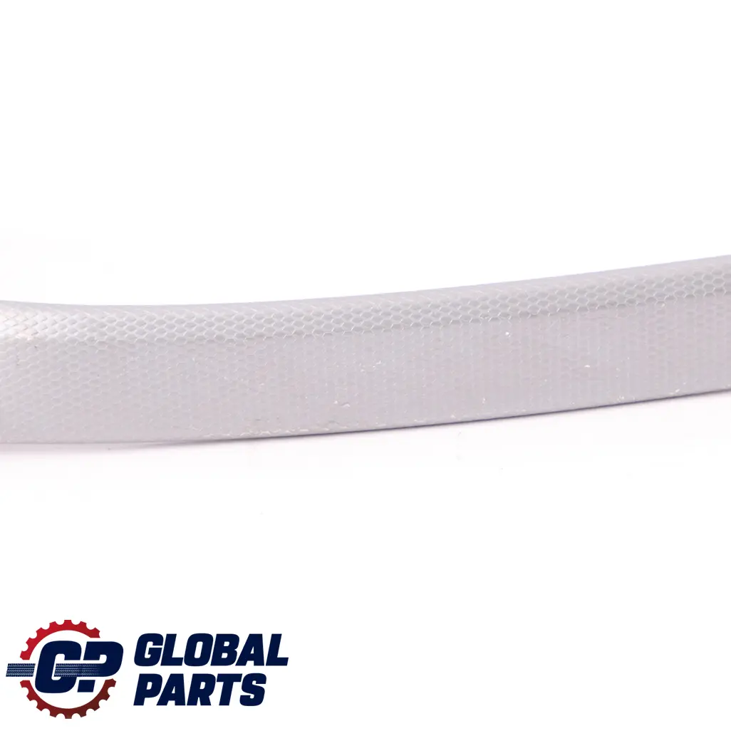 Embellecedor Puerta Trasera Izquierda Aluminio Plata Glaciar para BMW E90 E91 con número de pieza 9145409 BMW E90 E91 Embellecedor Puerta Trasera Izquierda Aluminio Plata Glaciar - SKU 9145409-3 - Número de pieza 9145409