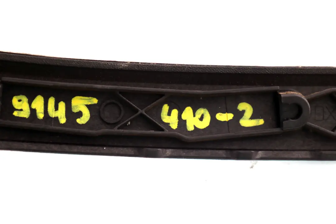 BMW 3 er 2 E90 E91 Dekorleiste Tür Aluminium Hinten Rechts Glacier Silber - SKU 9145410-2 - Teilenummer 9145410