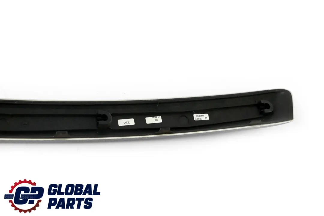 BMW E92 E93 Alu Dekorleiste hinten links Tür Gletscher Silber - SKU 9145413 - Teilenummer 9145413