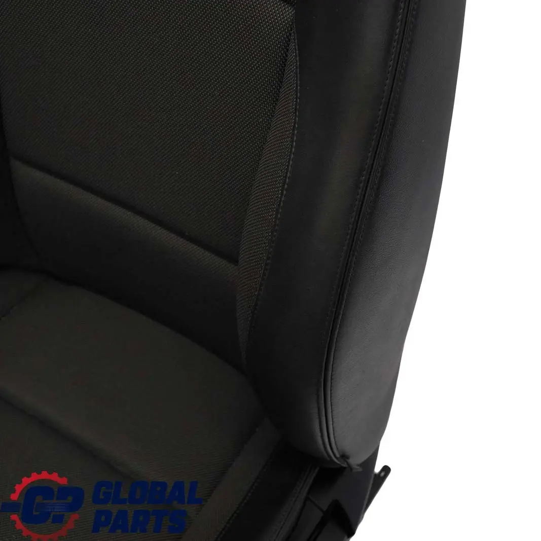 BMW E88 Convertible M Sport Front Left N/S Seat Side Black Leather / Fabric - SKU 9145581-1 - Part number 9145581