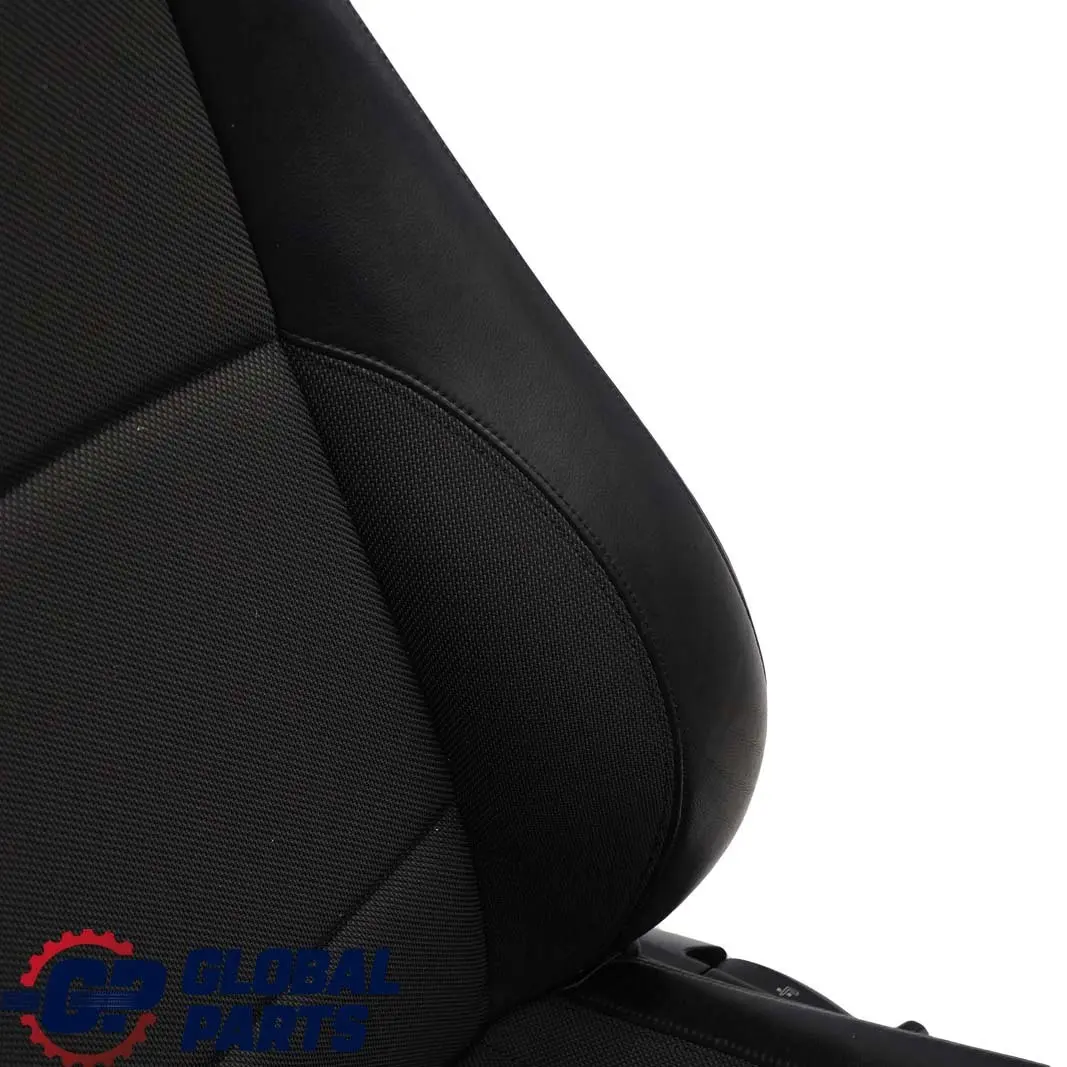 BMW E88 Convertible M Sport Front Left N/S Seat Side Black Leather / Fabric - SKU 9145581-1 - Part number 9145581