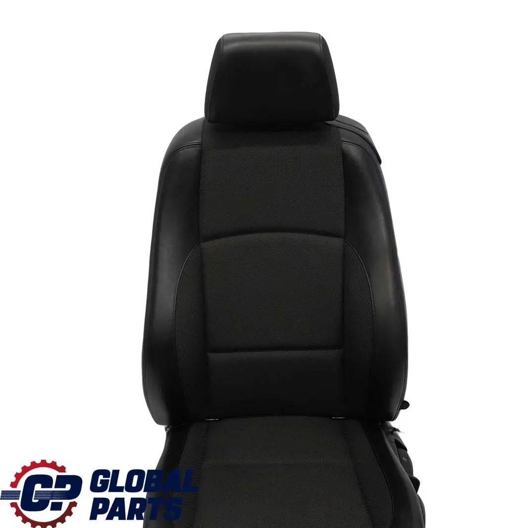 BMW E88 Convertible M Sport Front Left N/S Seat Side Black Leather / Fabric - SKU 9145581-1 - Part number 9145581