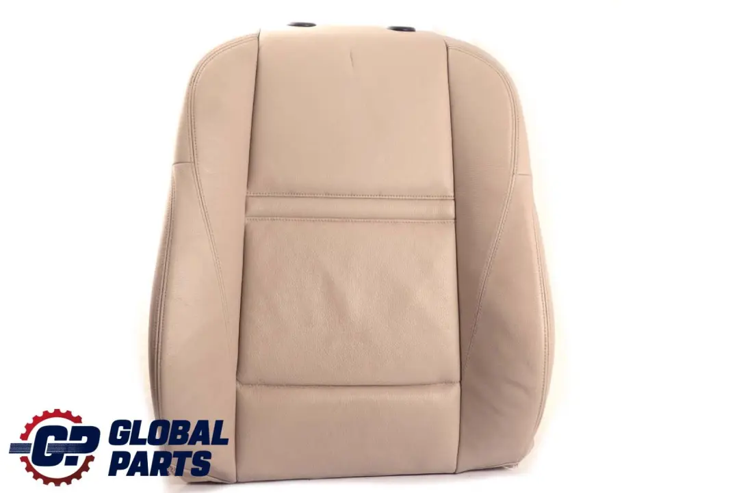 Heated Sport Front Left N/S Seat Backrest Cover Leather Oyster to BMW E70 E71 with Part number 9146118 BMW E70 E71 Heated Sport Front Left N/S Seat Backrest Cover Leather Oyster - SKU 9146118 - Part number 9146118