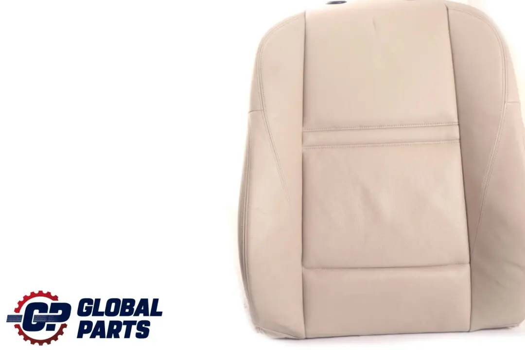 Heated Sport Front Left N/S Seat Backrest Cover Leather Oyster to BMW E70 E71 with Part number 9146118 BMW E70 E71 Heated Sport Front Left N/S Seat Backrest Cover Leather Oyster - SKU 9146118 - Part number 9146118