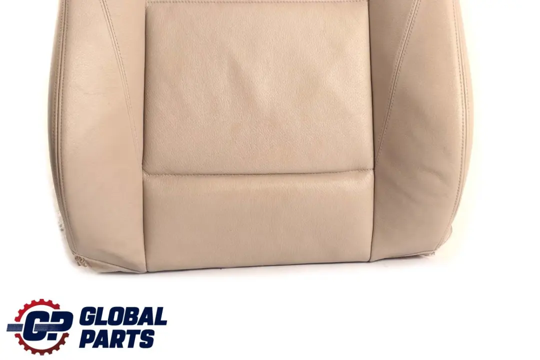 Heated Sport Front Left N/S Seat Backrest Cover Leather Oyster to BMW E70 E71 with Part number 9146118 BMW E70 E71 Heated Sport Front Left N/S Seat Backrest Cover Leather Oyster - SKU 9146118 - Part number 9146118