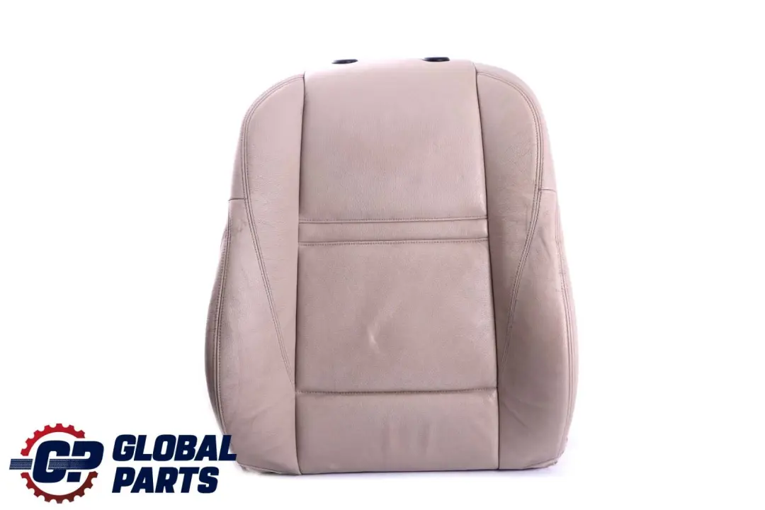 Delantero Derecho Asiento Respaldo Funda Cuero Oyster para BMW E70 E71 Sport con número de pieza 9146119 BMW E70 E71 Sport Delantero Derecho Asiento Respaldo Funda Cuero Oyster - SKU 9146119 - Número de pieza 9146119