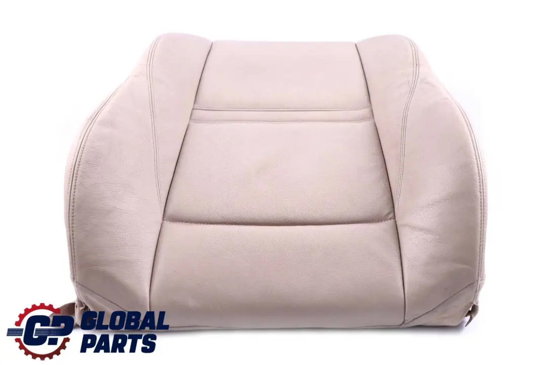 Delantero Derecho Asiento Respaldo Funda Cuero Oyster para BMW E70 E71 Sport con número de pieza 9146119 BMW E70 E71 Sport Delantero Derecho Asiento Respaldo Funda Cuero Oyster - SKU 9146119 - Número de pieza 9146119