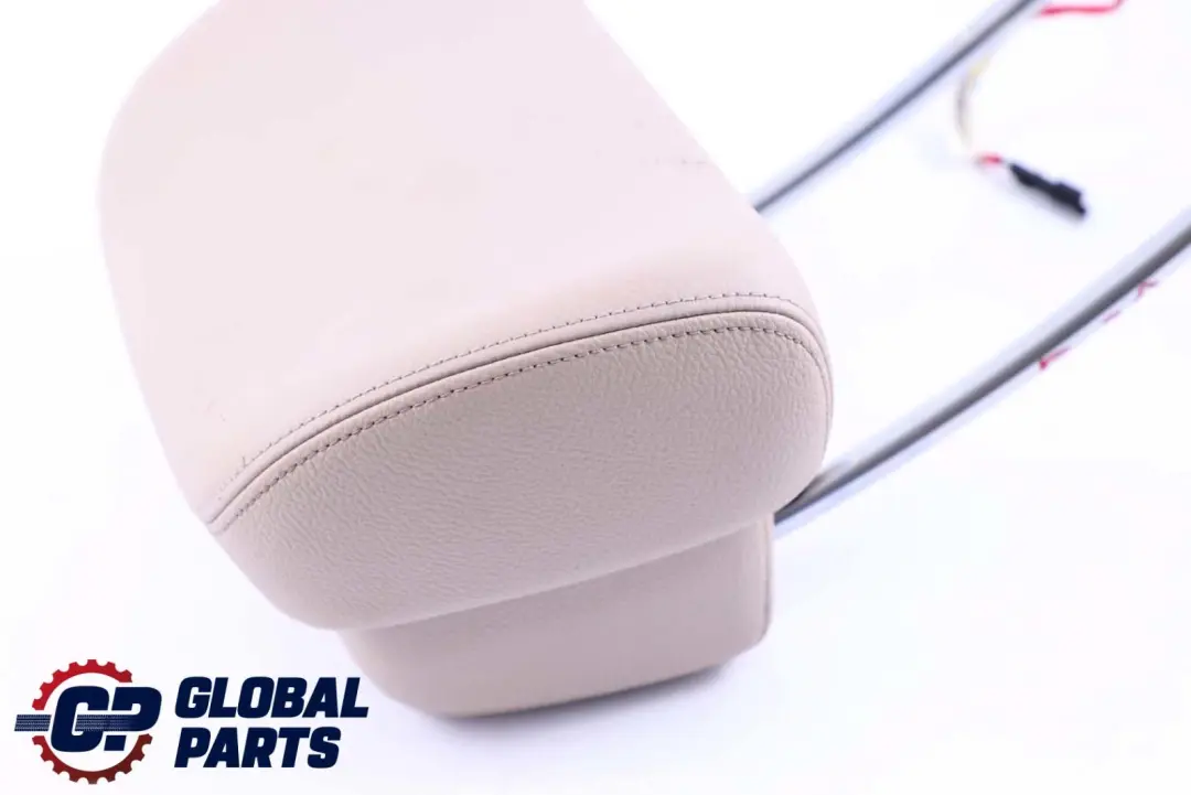 Front Sport Seat Electric Headrest Leather Oyster to BMW X5 X6 E70 E71 with Part number 9146129 BMW X5 X6 E70 E71 Front Sport Seat Electric Headrest Leather Oyster - SKU 9146129 - Part number 9146129