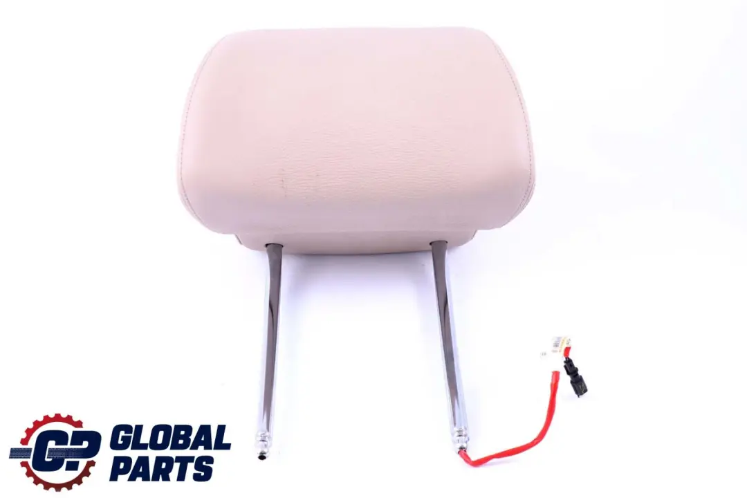 Front Sport Seat Electric Headrest Leather Oyster to BMW X5 X6 E70 E71 with Part number 9146129 BMW X5 X6 E70 E71 Front Sport Seat Electric Headrest Leather Oyster - SKU 9146129 - Part number 9146129