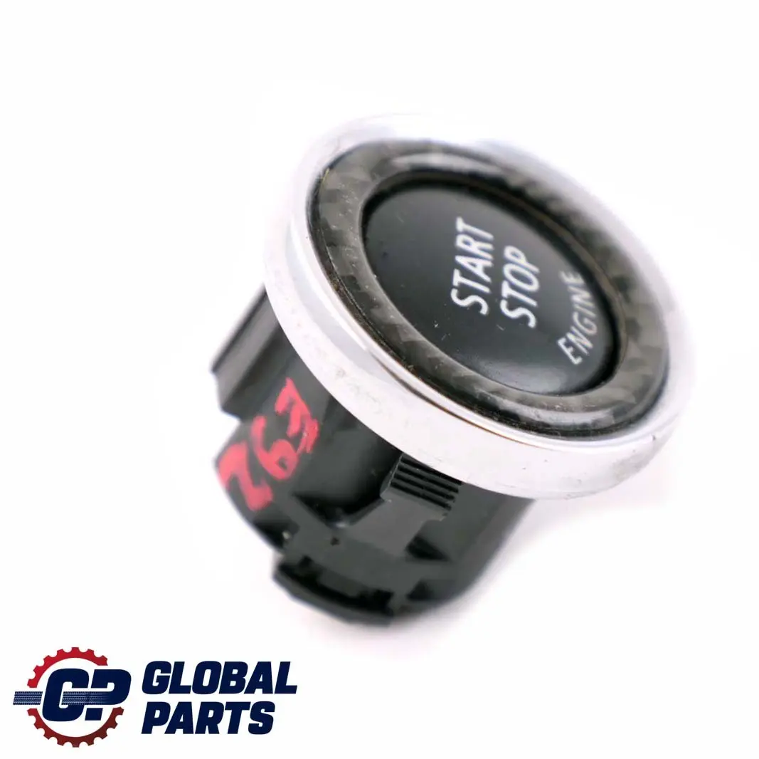 Starter / Stop Switch Part Carbon Chrome to BMW E92 E93 with Part number 9146356 BMW E92 E93 Starter / Stop Switch Part Carbon Chrome - SKU 9146356-2 - Part number 9146356