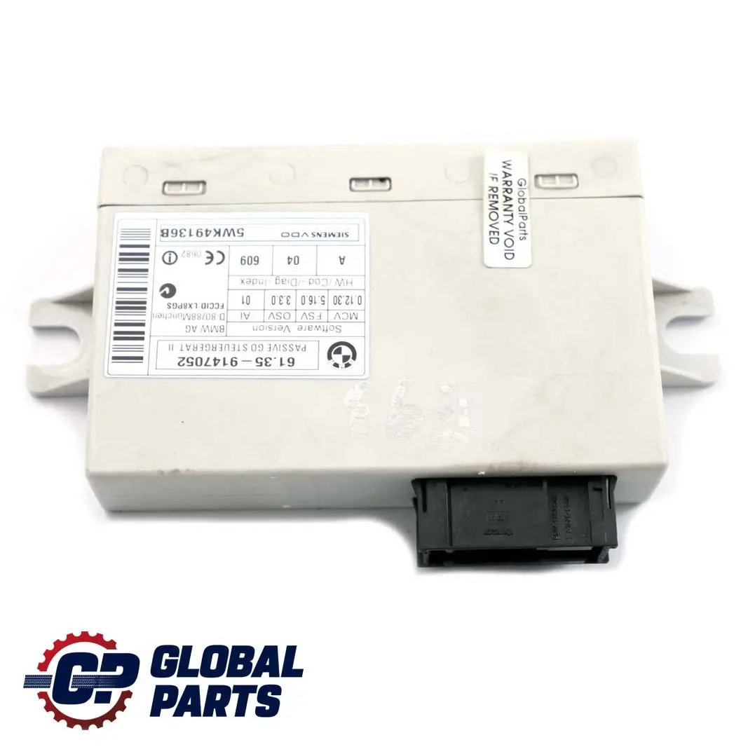 E93N LCI Module de l'unité de contrôle Passif Go pour BMW E93 à propos du numéro de pièce 9147052 BMW E93 E93N LCI Module de l'unité de contrôle Passif Go - SKU 9147052 - Numéro de pièce 9147052