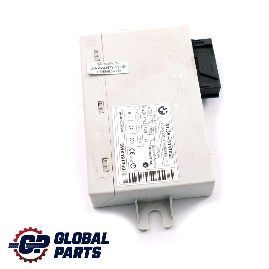 E93N Modulo Unità di Controllo LCI Passivo Go per BMW E93 con numero di parte 9147052 BMW E93 E93N Modulo Unità di Controllo LCI Passivo Go - SKU 9147052 - Numero di parte 9147052