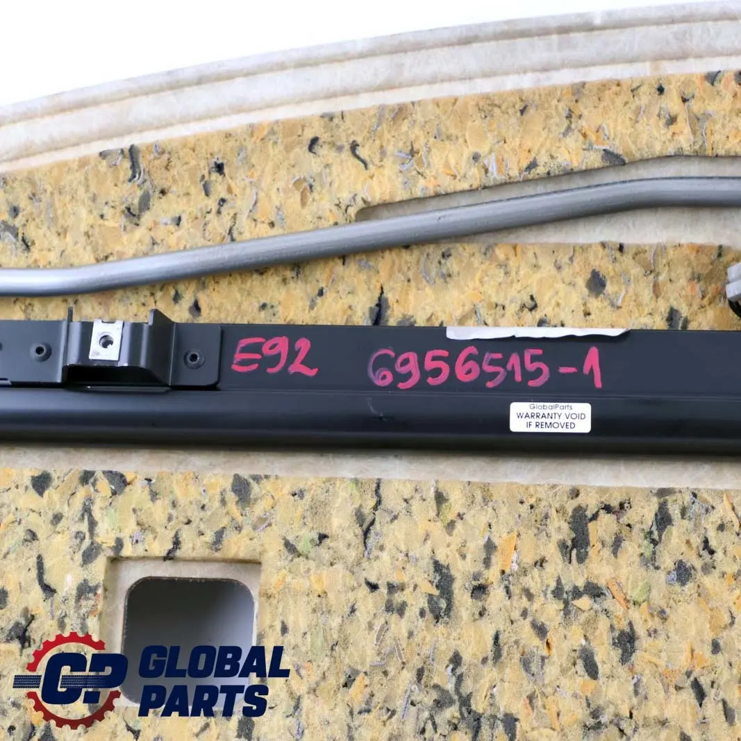 Window Parcel Shelf Electric Roller Sun Blind Creambeige to BMW E92 Rear with Part number 9147147 BMW E92 Rear Window Parcel Shelf Electric Roller Sun Blind Creambeige - SKU 9147147 - Part number 9147147