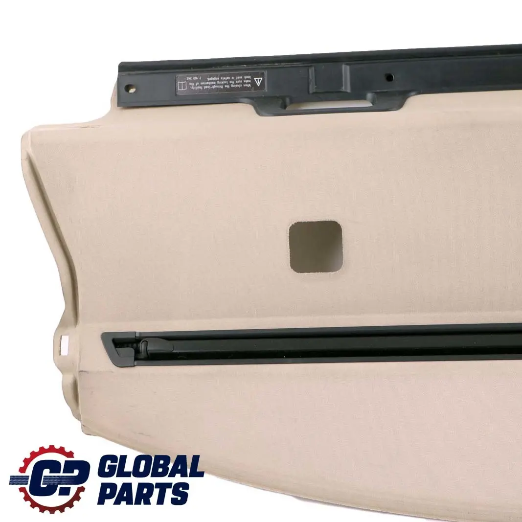 Window Parcel Shelf Electric Roller Sun Blind Creambeige to BMW E92 Rear with Part number 9147147 BMW E92 Rear Window Parcel Shelf Electric Roller Sun Blind Creambeige - SKU 9147147 - Part number 9147147