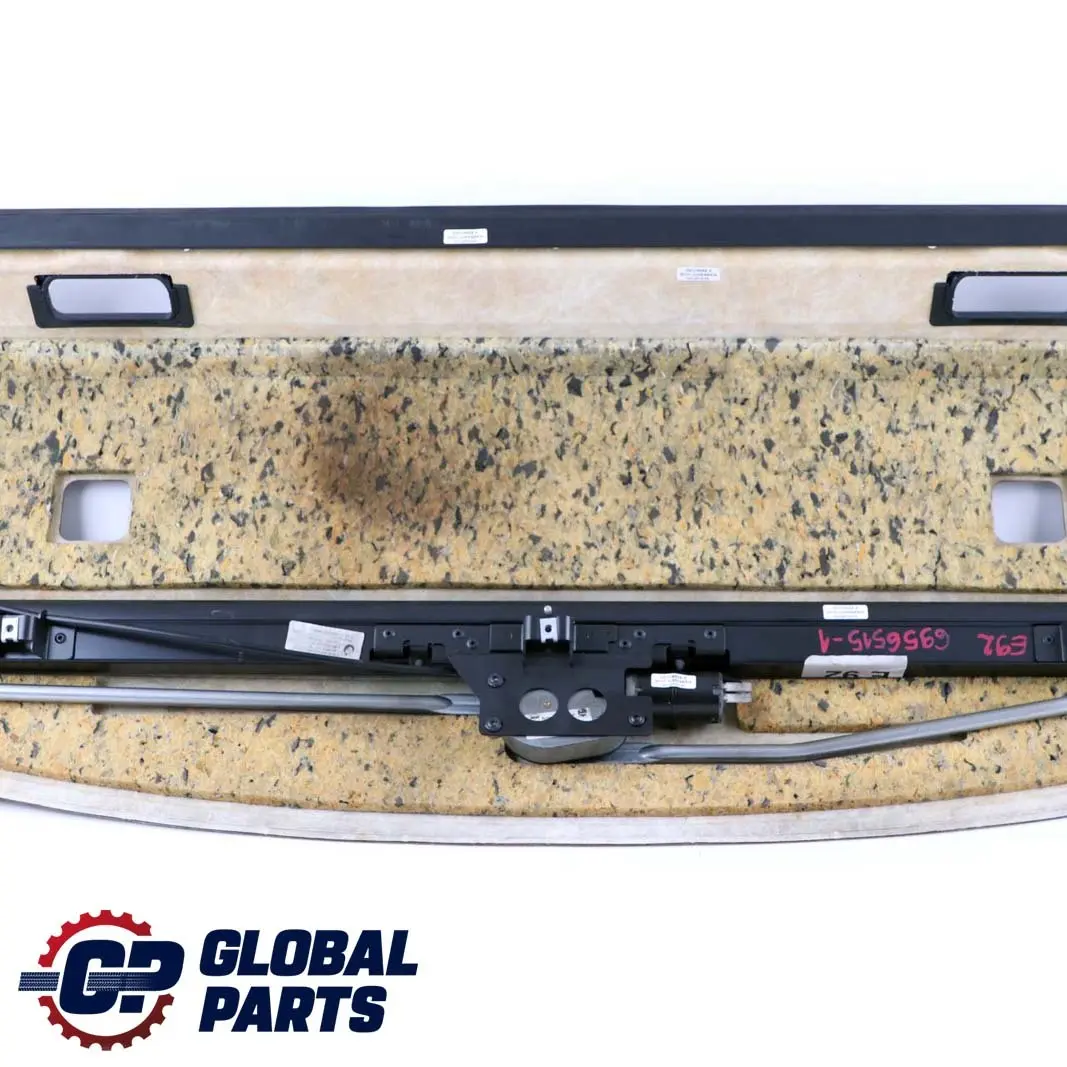 BMW E92 Rear Window Parcel Shelf Electric Roller Sun Blind Creambeige - SKU 9147147 - Part number 9147147