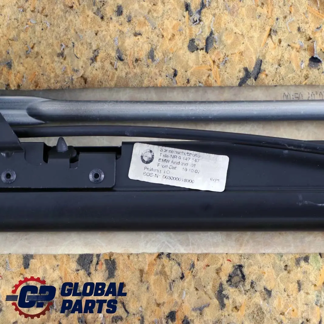 Window Parcel Shelf Electric Roller Sun Blind Creambeige to BMW E92 Rear with Part number 9147147 BMW E92 Rear Window Parcel Shelf Electric Roller Sun Blind Creambeige - SKU 9147147 - Part number 9147147