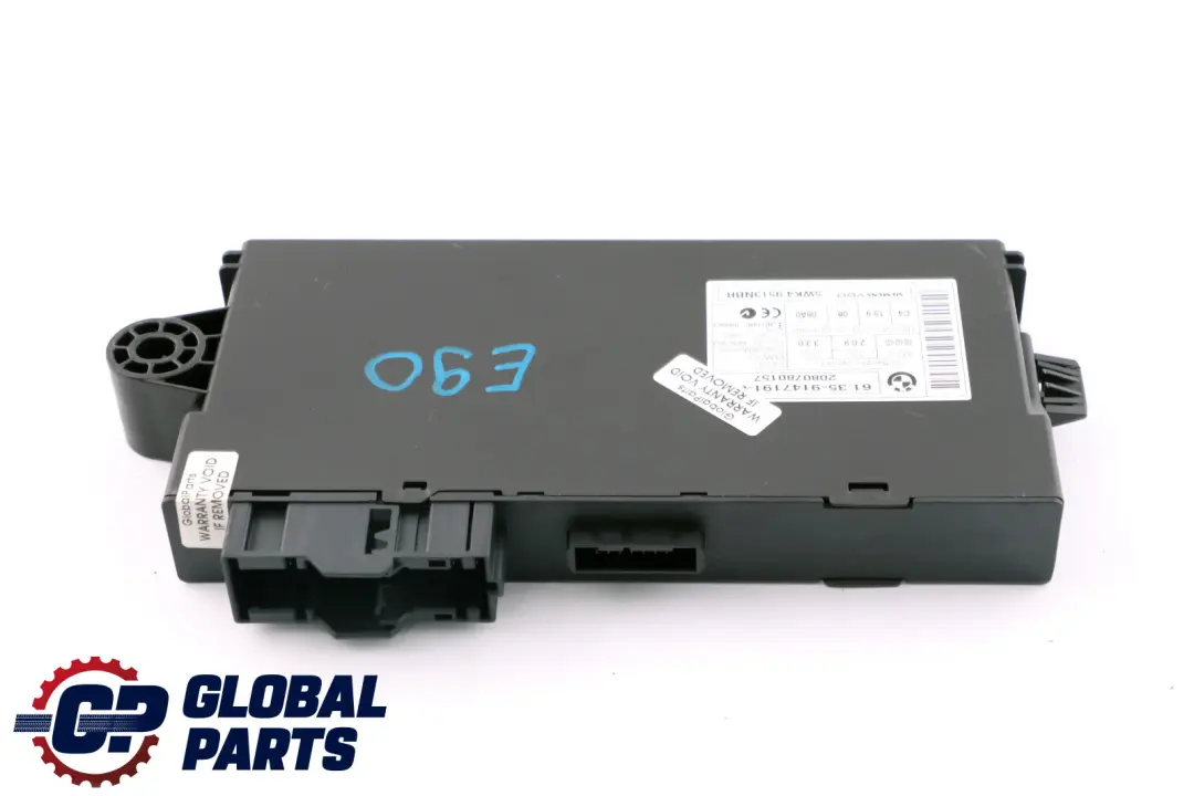 CAS3 ECU Steuergerät Modul CAS 3 für BMW E60 E81 E87 E90 E91 E92 mit Teilenummer 9147191 BMW E60 E81 E87 E90 E91 E92 CAS3 ECU Steuergerät Modul CAS 3 - SKU 9147191 - Teilenummer 9147191
