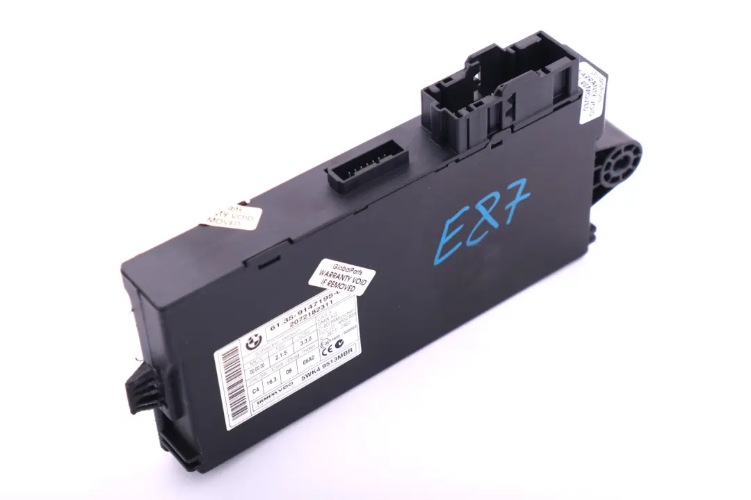 BMW E60 E81 E87 E90 E91 CAS 3 Control Unit ECU Key Reading Module CAS3 - SKU 9147195 - Part number 9147195