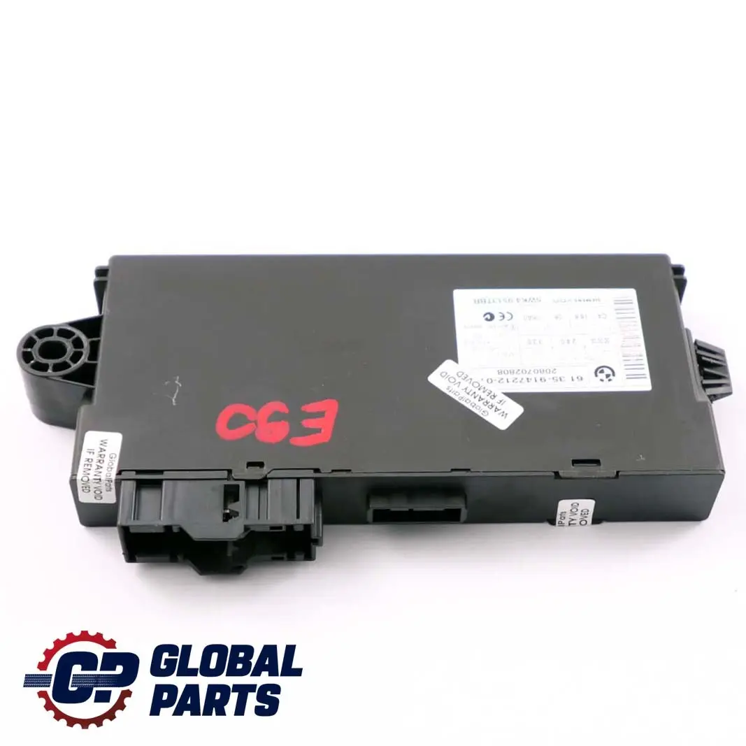  Tasten Lese Modul BMW E87 E90 E91 ECU Steuergerät CAS 3 - SKU 9147212 - Teilenummer 9147212