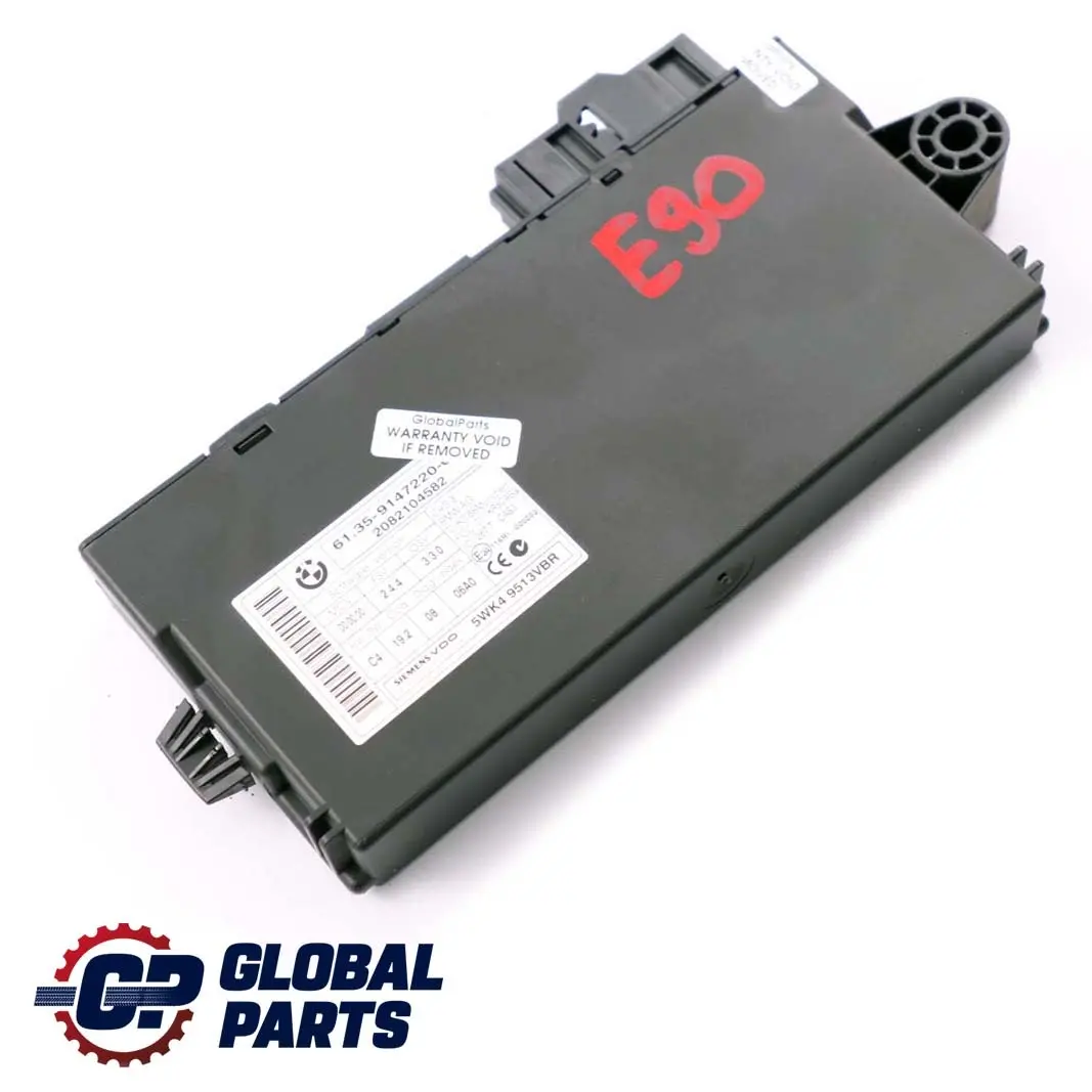 BMW E60 E81 E87 E90 E91 E92 ECU Schlüssel Lesemodul Steuergerät CAS 3 - SKU 9147220 - Teilenummer 9147220