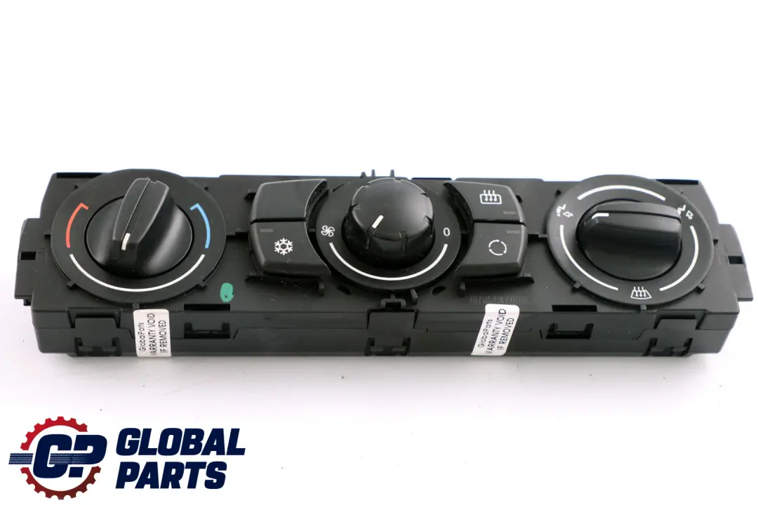 A/C Panel Air Conditioning Control Unit to BMW E81 E87 E87N E90 LCI E91 E92 with Part number 9147297 BMW E81 E87 E87N E90 LCI E91 E92 A/C Panel Air Conditioning Control Unit - SKU 9147297 - Part number 9147297