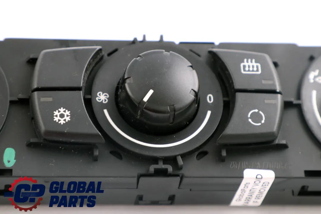 Panel Unidad Control Aire Acondicionado para BMW E81 E87 E87N E90 LCI E91 E92 con número de pieza 9147297 BMW E81 E87 E87N E90 LCI E91 E92 Panel Unidad Control Aire Acondicionado - SKU 9147297 - Número de pieza 9147297