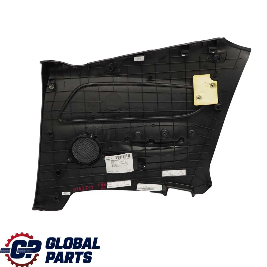 Trasero Izquierdo Embellecedor Lateral Tela Perlada Antracita para BMW E88 Cabrio con número de pieza 9147711 BMW E88 Cabrio Trasero Izquierdo Embellecedor Lateral Tela Perlada Antracita - SKU 9147711 - Número de pieza 9147711