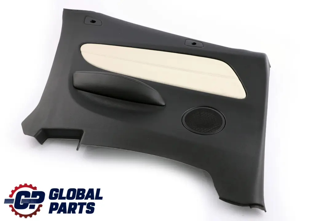 BMW 1 E88 Convertible Rear Left N/S Lateral Trim Panel Leather Dakota Lemon - SKU 9147715 - Part number 9147715