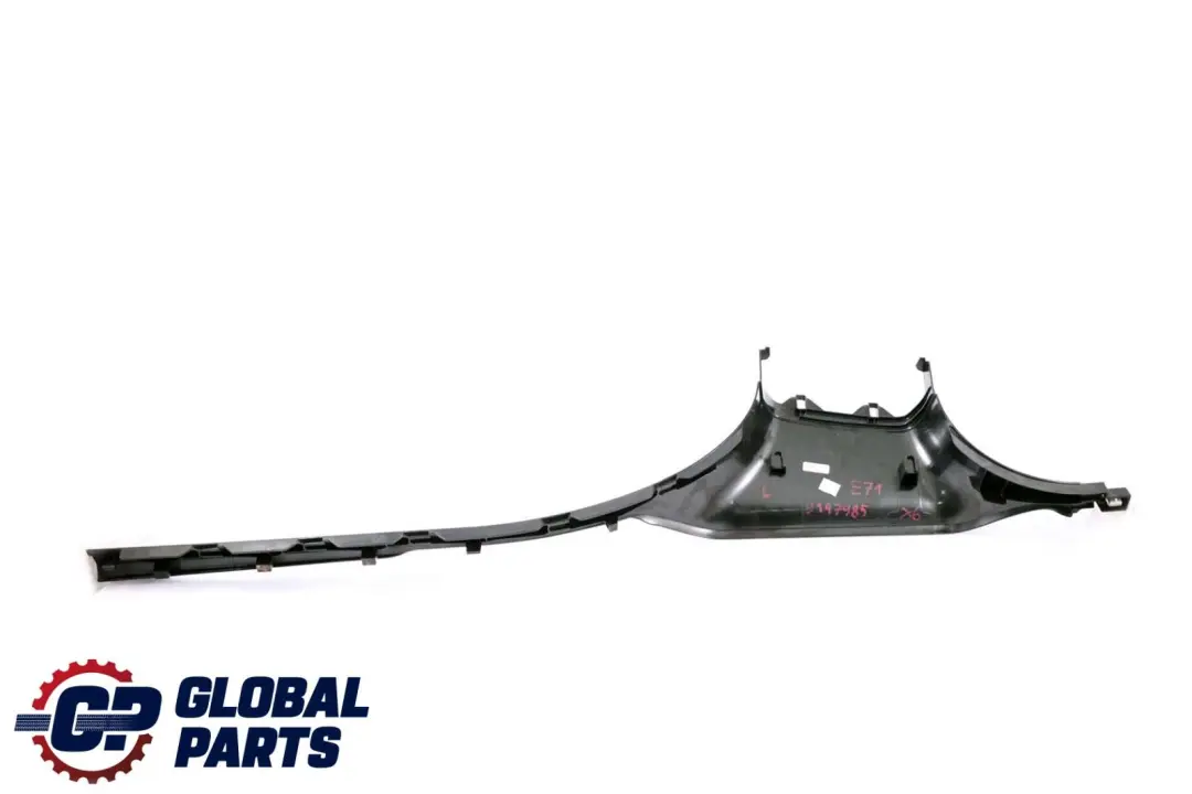 Striscia copertura ingresso porta anteriore sinistra per BMW X6 E71 con numero di parte 9138227 BMW X6 E71 Striscia copertura ingresso porta anteriore sinistra - SKU 9147985 - Numero di parte 9138227