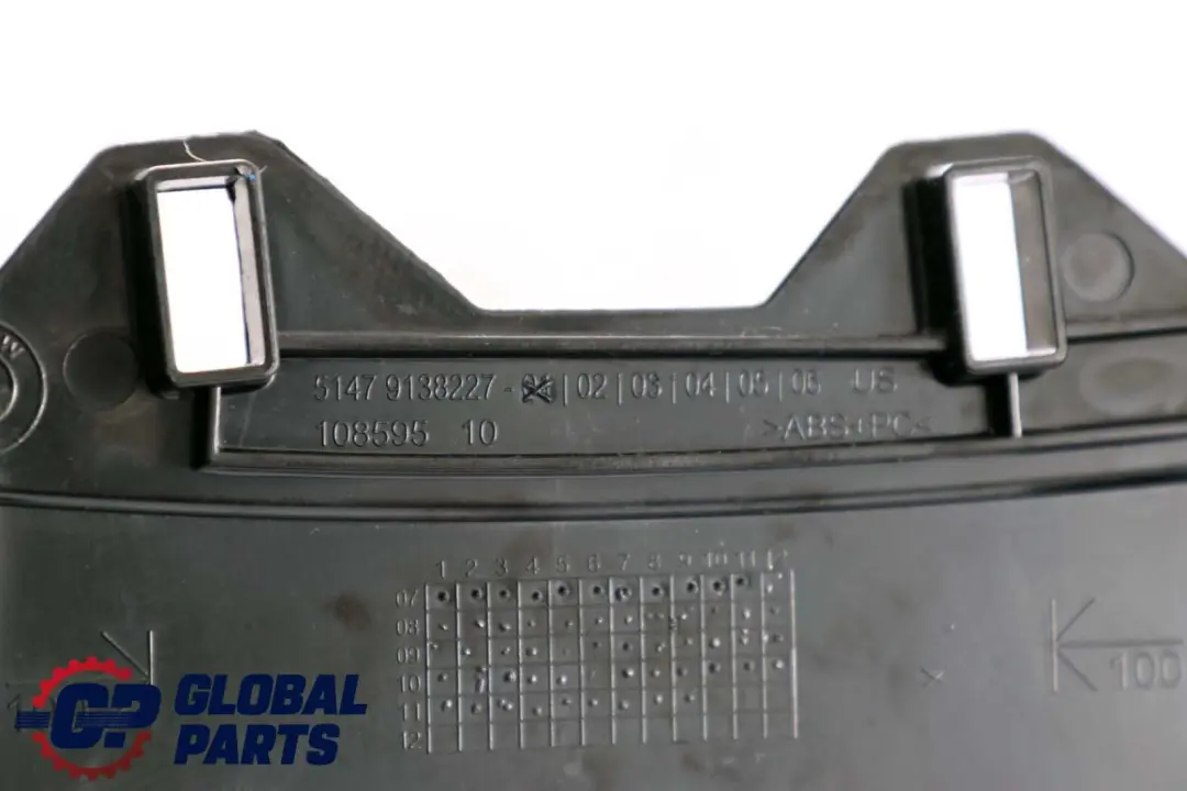 BMW X6 E71 Bande d'habillage de porte avant gauche - SKU 9147985 - Numéro de pièce 9138227