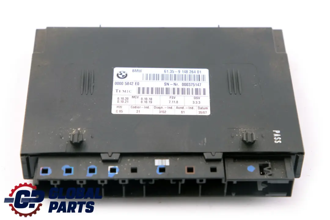 Seat Module BMW E87 E90 E91 E92 Control Unit ECU - SKU 9148264 - Part number 9196936