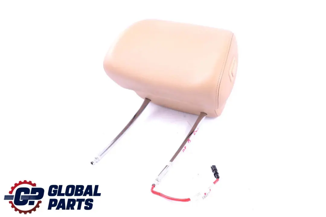 BMW X5 X6 E70 E71 Front Sport Seat Electric Headrest Leather Beige - SKU 9149509 - Part number 9149509