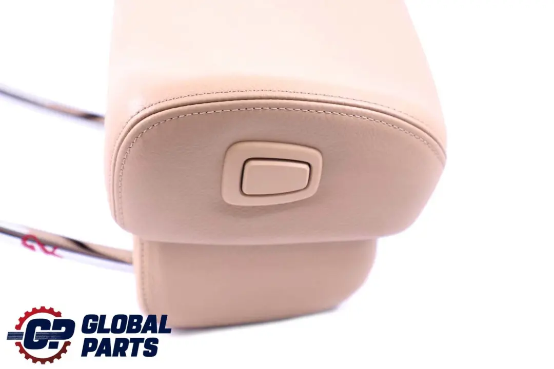 BMW X5 E6 Reihe E70 E71 Vordersitz Kopfstütze Leder Beige - SKU 9149509 - Teilenummer 9149509