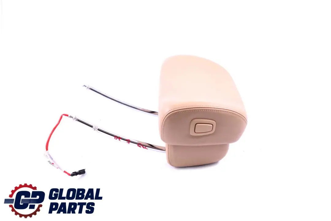 Front Sport Seat Electric Headrest Leather Beige to BMW X5 X6 E70 E71 with Part number 9149509 BMW X5 X6 E70 E71 Front Sport Seat Electric Headrest Leather Beige - SKU 9149509 - Part number 9149509