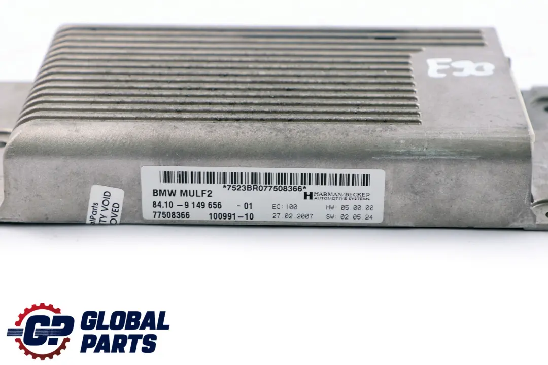  Module Bluetooth BMW E81 E87 E90 E91 Unité Commande Mains Libres MULF2 - SKU 9149656 - Numéro de pièce 9149656