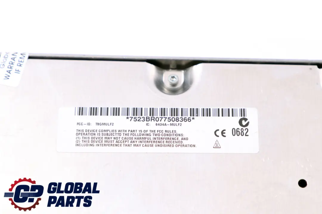 Módulo Bluetooth BMW E81 E87 E90 E91 Unidad Control Manos Libres MULF2 para con número de pieza 9149656 Módulo Bluetooth BMW E81 E87 E90 E91 Unidad Control Manos Libres MULF2 - SKU 9149656 - Número de pieza 9149656