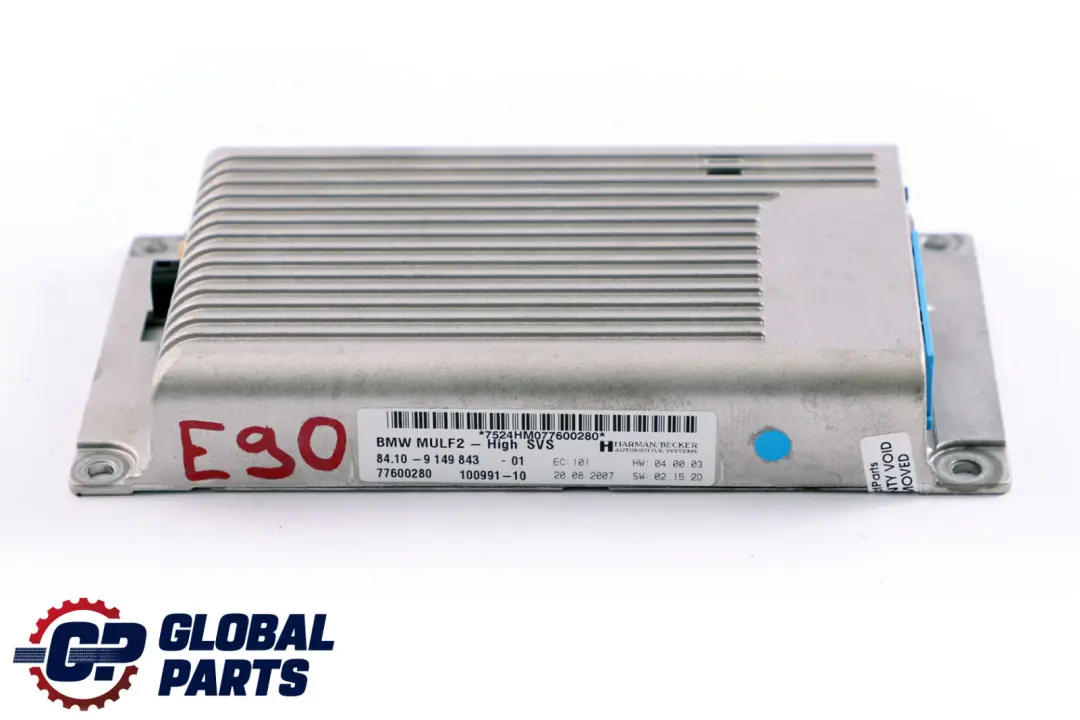 Módulo Bluetooth Manos Libres Alto MULF2 para BMW E81 E87 LCI E90 con número de pieza 9149843 BMW E81 E87 LCI E90 Módulo Bluetooth Manos Libres Alto MULF2 - SKU 9149843 - Número de pieza 9149843