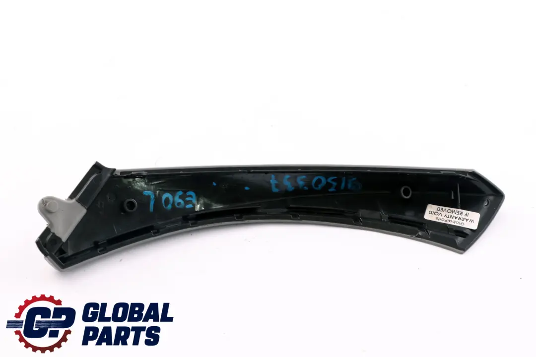 BMW 3 Series E90 E91 E92 E93 LCi Inside Door Handle Left N/S Grey - SKU 9150337 - Part number 9150337